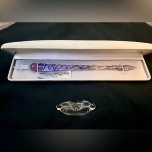 Ernst / Elk Creek Studios Handcrafted Calligraphy Pen with Holder